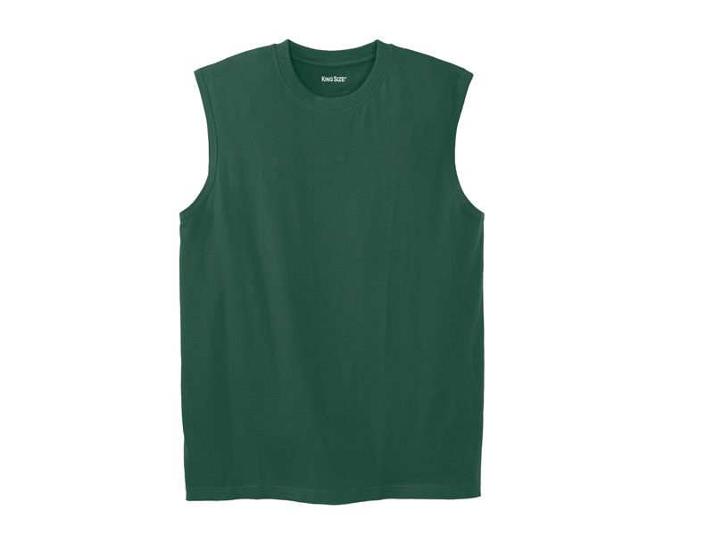 Hunter Green Big & Tall Muscle T-Shirt PSM-3592 | Plus Size Clothing in ...