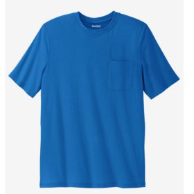 Royal Blue Big & Tall Short Sleeve Crewneck T-Shirt PSM-3641