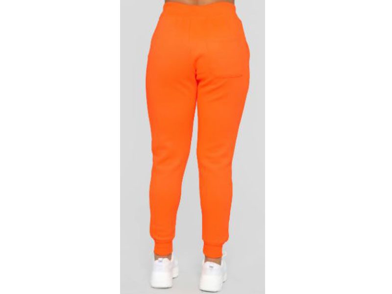 walmart orange joggers