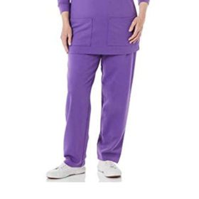 Purple Plus Size Women Fleece B Grade Pants PSW-3891B