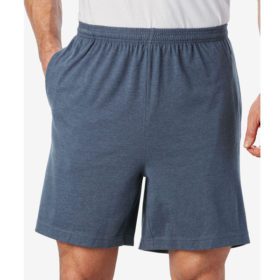 Slate Blue LightWeight Jersey Big Size Shorts PSM-3937