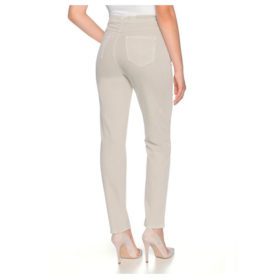Beige Plus Size Women Jeans PSW-4057