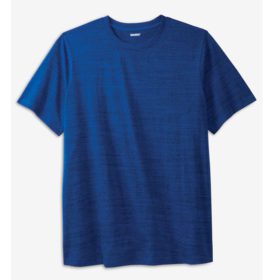 Cobalt Marl Big & Tall Crewneck T-Shirt PSM-3978