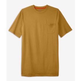 Golden Tan Big & Tall Pocket Crewneck T-Shirt PSM-3979
