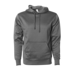 Grey Polyester Big Size Hoodie PSM-4090