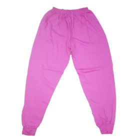 Pink Basic Plus Size Women Jogger PSW-3957