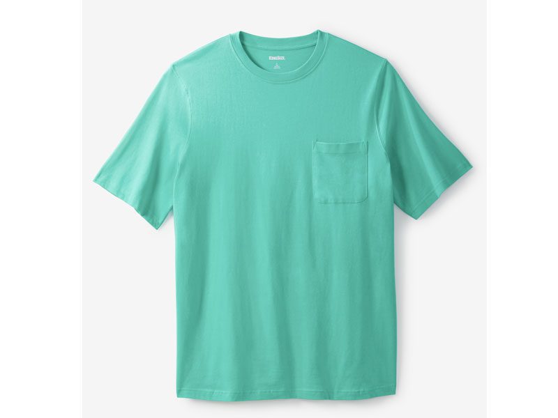 Tidal Green Big & Tall Pocket Crewneck T-Shirt | Plussize.pk