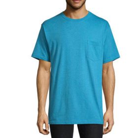 Big Size Pocket Crewneck T-Shirt PSM-4355