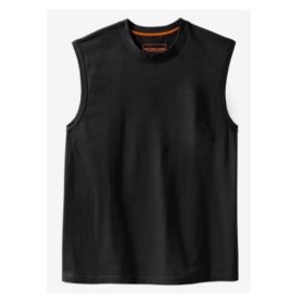 Black Big & Tall Muscle T-Shirt PSM-4394