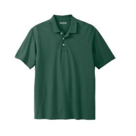Hunter Green Big Size Pique Polo Shirt PSM-4378