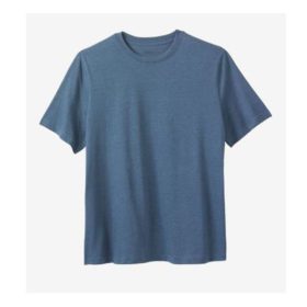 Slate Blue Big & Tall Crewneck T-Shirt PSM-4390