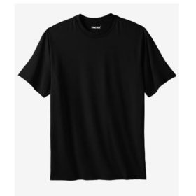 Black Performance Flex Crewneck T-Shirt PSM-4617
