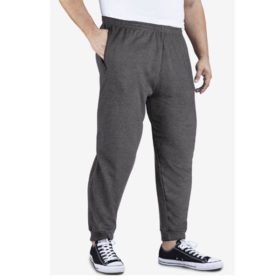 Grey Jersey Big Size Jogger Pants PSM-4556