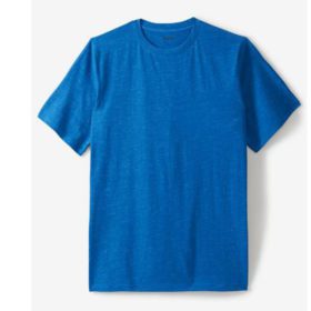 Blue Big & Tall Crewneck T-Shirt PSM-4737