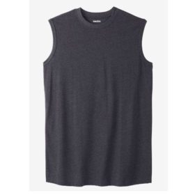 Charcoal Big & Tall Muscle T-Shirt PSM-4743