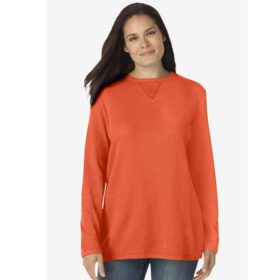 Pumpkin Plus Size Women Thermal Shirt PSW-5125