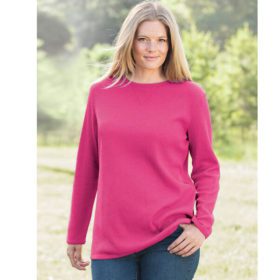 Raspberry Sobret Plus Size Women Thermal Shirt PSW-5122