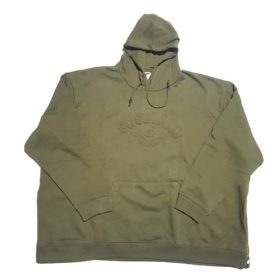 Olive Green Big & Tall Size Pullover Hoodie PSM-5301