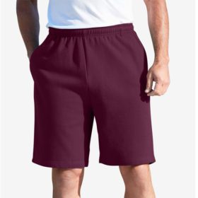 Deep Purple Comfort Fleece Big Size Shorts PSM-5373