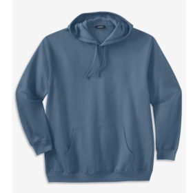 Heather Slate Blue Fleece Big & Tall Size Pullover Hoodie PSM-5333