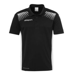 Black Polyester Short Sleeve Polo Shirt PSM-5448