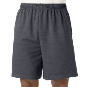 Charcoal Comfort Fleece Big Size Shorts PSM-5395