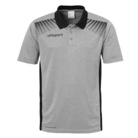 Grey Polyester Short Sleeve Polo Shirt PSM-5446