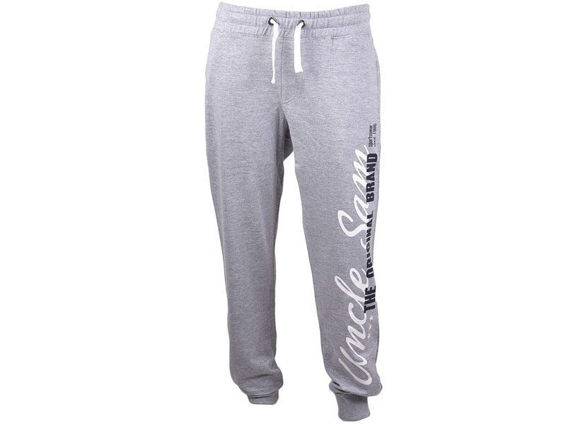 Grey Terry Fleece Big Size Jogger | Plussize.pk