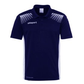 Navy Blue Polyester Short Sleeve Polo Shirt PSM-5445