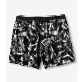 Black Marble Big Size Patterned Boxers PSM-5580