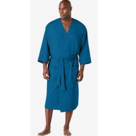 Green Big & Tall Size Cotton Jersey Robe PSM-5570