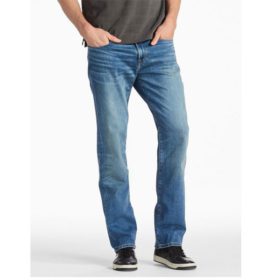 Blue Denim Big Size Straight Jeans PSM-5631