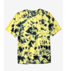 Yellow Marble Big & Tall Size Crewneck T-Shirt PSM-5728