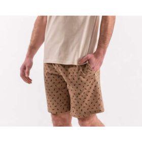 Khaki Safari Fleece Shorts PSM-5867