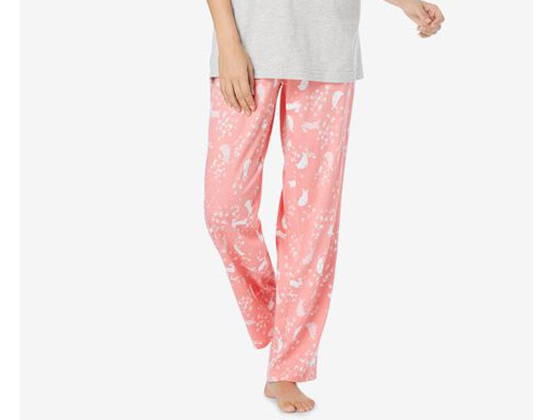 Random Color Graphic Plus Size Women Pajama PSW-5920