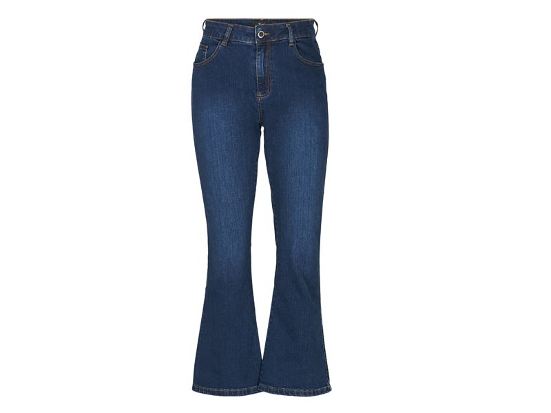 Blue High Waisted Bootcut Jeans PSW-6311 | Plus Size Clothing in Pakistan