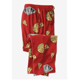 Pizza Party Lightweight Cotton Jersey Pajama Pants PSM-6355