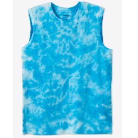 Royal Blue Marble Lightweight Muscle T-Shirt PSM-6447