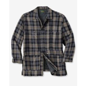 Steel Plaid Renegade Shirt Zipper Jacket PSM-6631