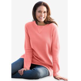 Sweet Coral Thermal Shirt PSW-6736