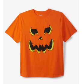Pumpkin Seasonal Graphic T-Shirt PSM-6789