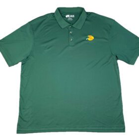 Green Polyester Big Size Polo Shirt PSM-6994