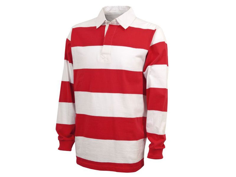 Striped Classic Rugby Shirt PSM-6952 | Plus Size Clothing in Pakistan