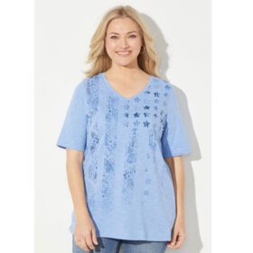 Blue Bandana Stars & Shine T-Shirt PSW-7265