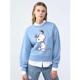 Blue Snoopy Graphic Sweatshirt PSW-7139