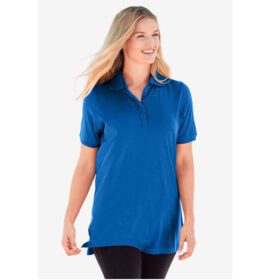 Bright Cobalt Short Sleeve Polo T-Shirt PSW-7237