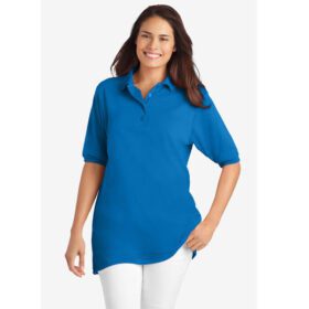 Bright Cobalt Short Sleeve Polo T-Shirt PSW-7240