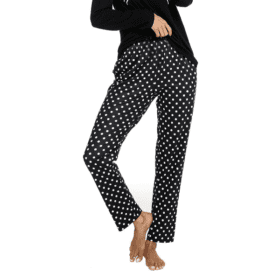 Polka Dots Plus Size Cotton Pajamas for Women PSW-7144