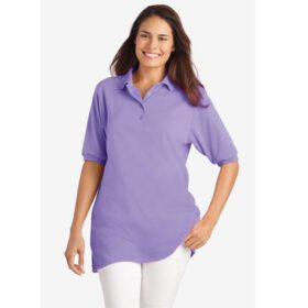 Soft Iris Short Sleeve Polo T-Shirt PSW-7244
