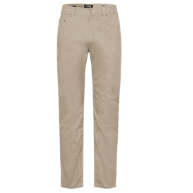 Plus Size Beige Cotton Pants PSM-8174
